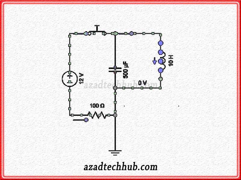 An Oscillator Circuit Diagram in closed circuit