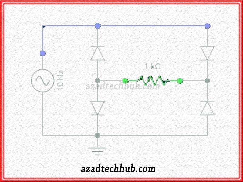 Full wave "AC" to "DC" Converter Circuit