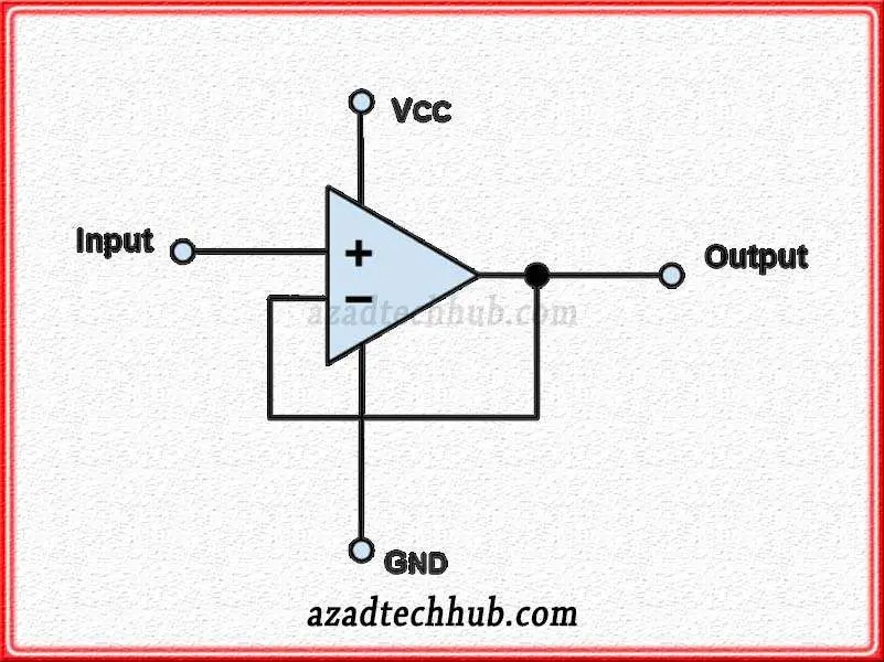 6. What is a voltage follower, and what is its application?