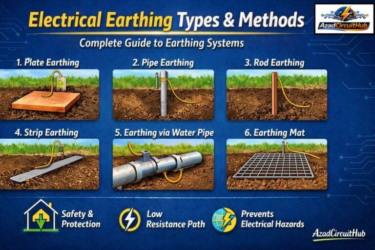 Electrical Earthing Types & Methods: Complete Guide to Earthing Systems 1 Electrical Earthing Types & Methods Complete Guide to Earthing Systems