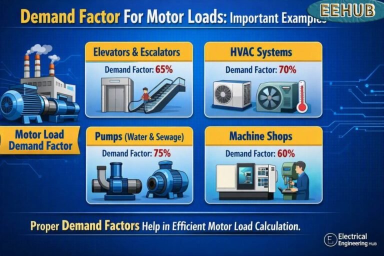 Demand Factor For Motor Loads Important Examples
