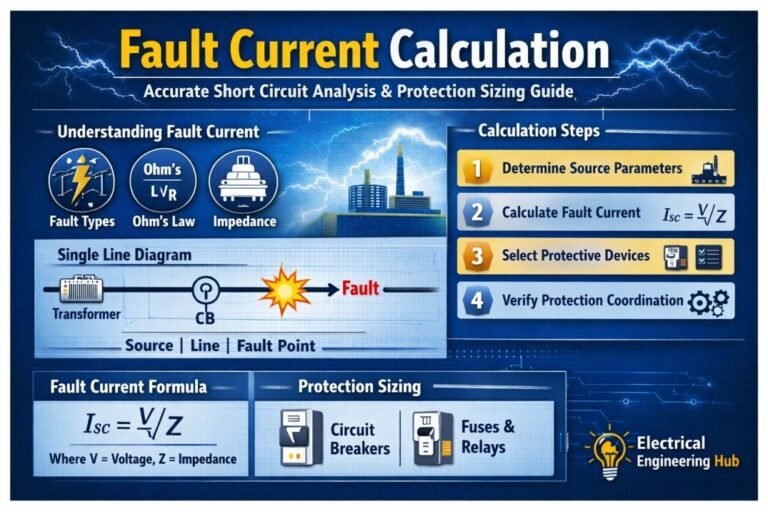 Fault Current Calculation: Formula, Method & Complete Guide