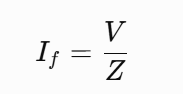 Fault Current Calculation: Formula, Method & Complete Guide 2 Fault Current Formula, Single-Phase Formula