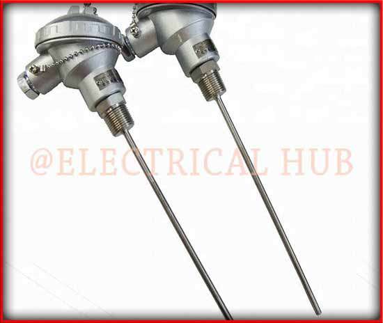 RTD - Visual representation of an RTD, a precision temperature measurement device.