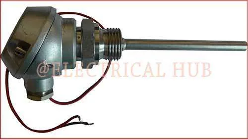 Difference Between RTD and Thermocouple: Best Guide 2 RTD (Resistance Temperature Detector) - Visual representation of an RTD sensor used for precise temperature measurement.