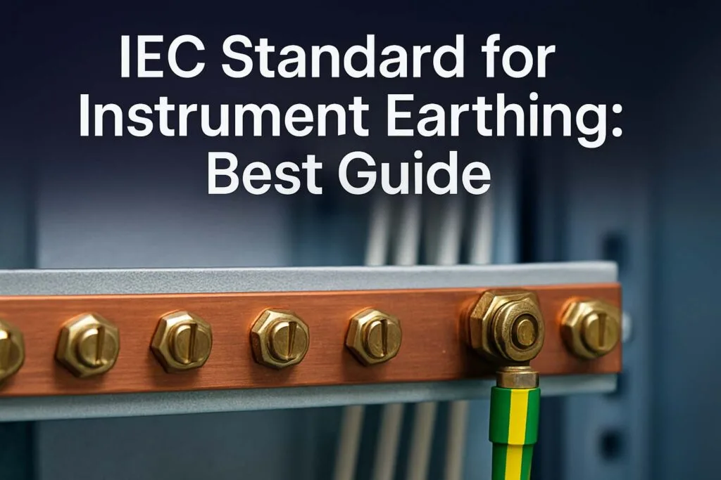 Instrument Earthing IEC Standards-Complete Guide for Industrial Systems 1 IEC Standard for Instrument Earthing: Best Guide