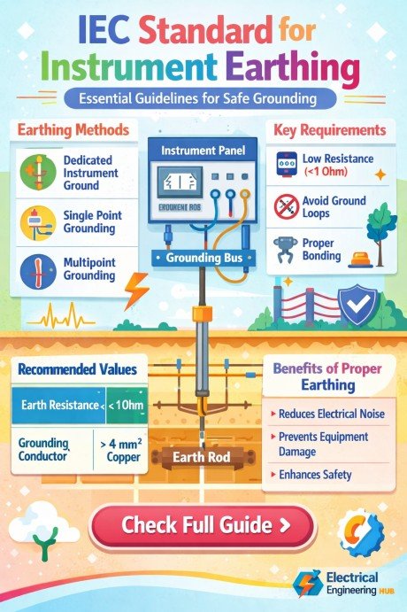 IEC Standard for Instrument Earthing
