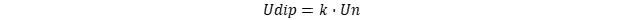 Test Voltage Calculation in IEC 61000-5-2