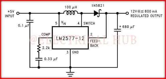 LM2577 Pinout Details