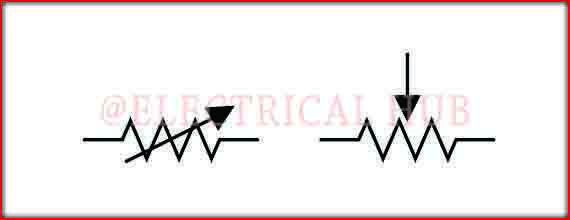 Rheostat Symbol - Electrical Circuit Component