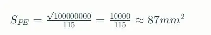 Minimum Earthing Conductor Size: Best Guide 5 Adiabatic Method Example