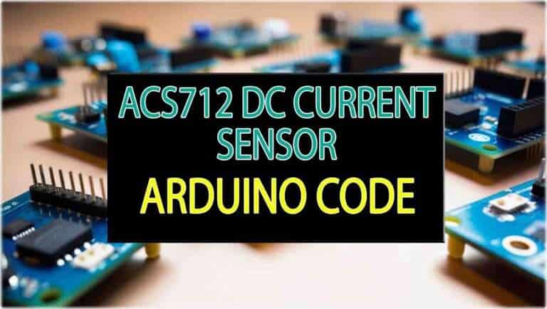 ACS712 DC Current Sensor Arduino Code: A Comprehensive Guide