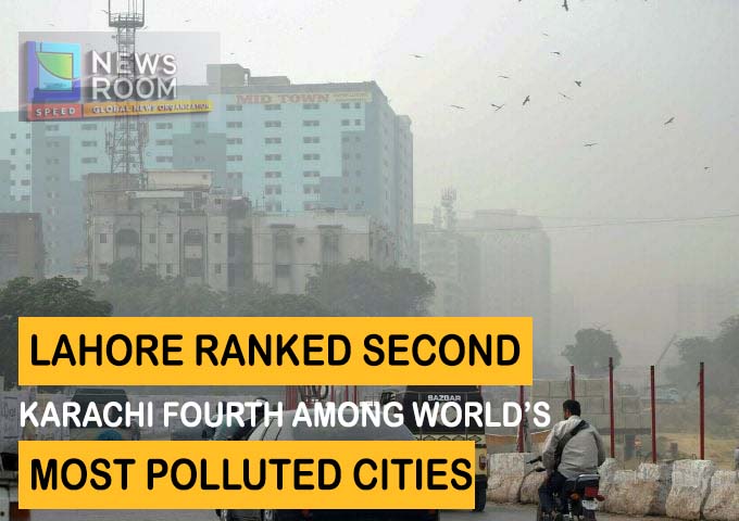 Lahore Ranked Second, Karachi Fourth Among World’s Most Polluted Cities