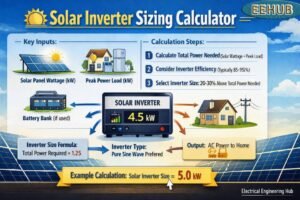 Solar Inverter Sizing Calculator Solar Inverter Sizing Calculator: Find the Right kVA