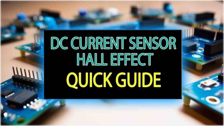DC Current Sensor Hall Effect