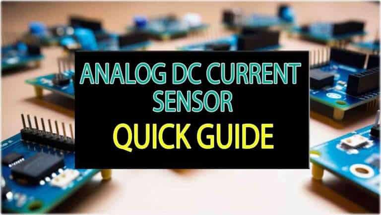 Analog DC Current Sensor: A Comprehensive Guide