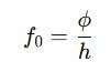 Work Function and Threshold Frequency Formula