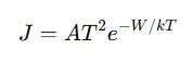 Thermionic Emission Method, Richardson-Dushman equation