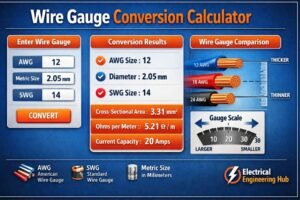 Wire Gauge Conversion Calculator Wire Gauge Conversion Calculator