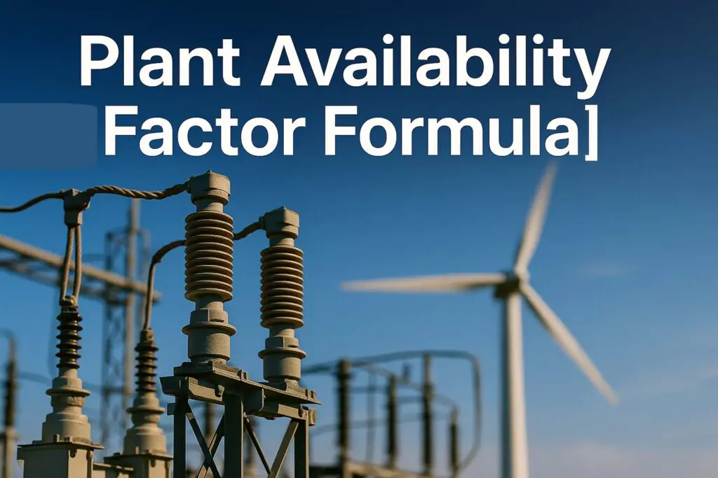 Plant Availability Factor Formula: A Complete Guide 1 Plant Availability Factor Formula: A Complete Guide