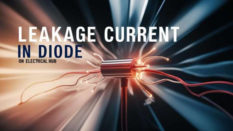 Leakage Current in Diode: Best Guide