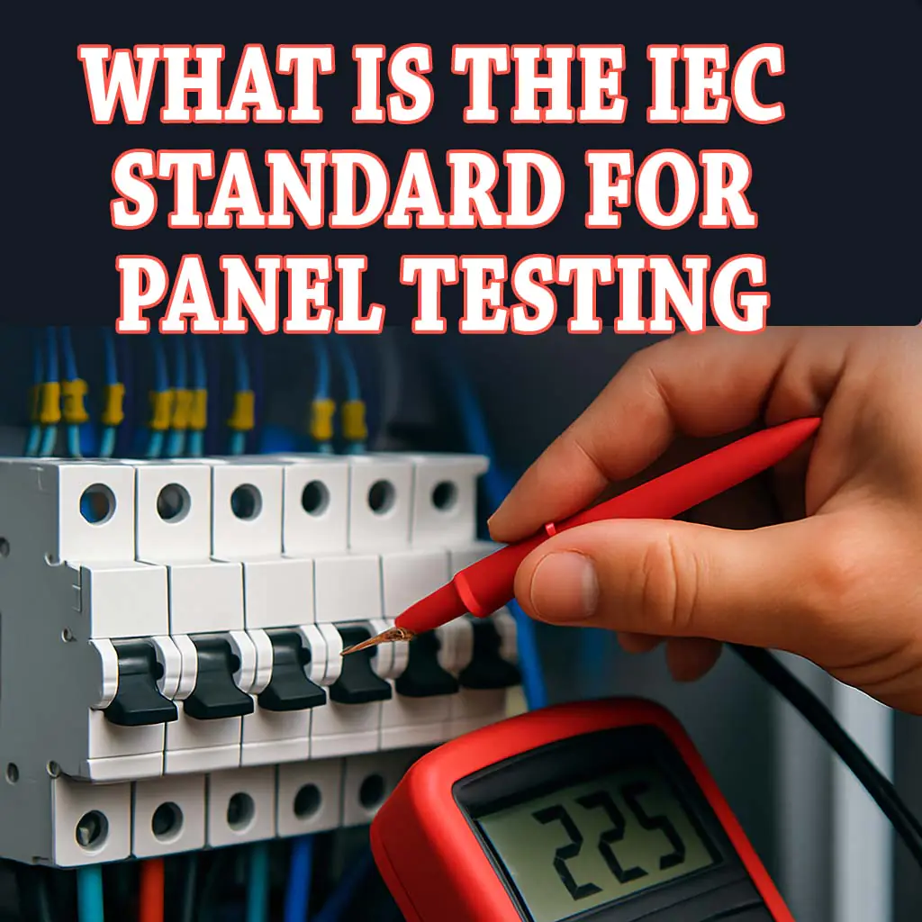 What is the IEC Standard for Panel Testing 1 What is the IEC Standard for Panel Testing