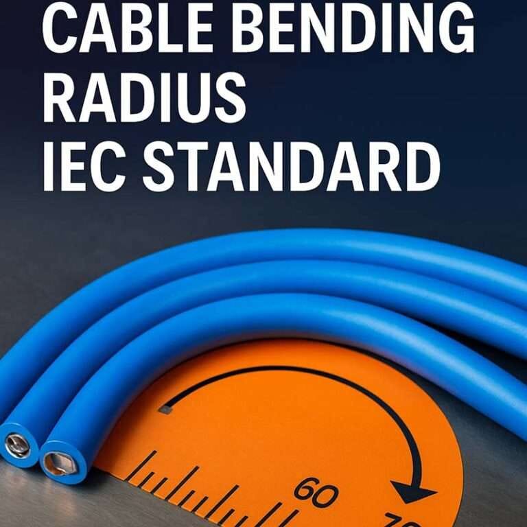 Cable Bending Radius IEC Standard