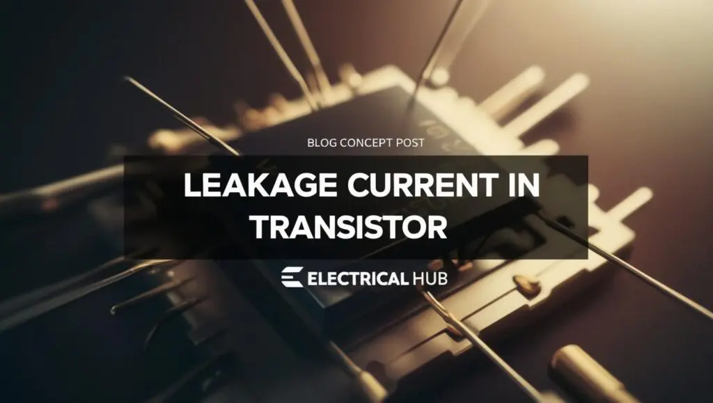 Leakage Current in Transistor: A Quick Guide 1 Leakage Current in Transistor: A Quick Guide