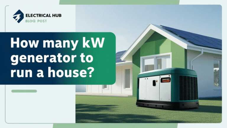 How Many kW Generator to Run a House