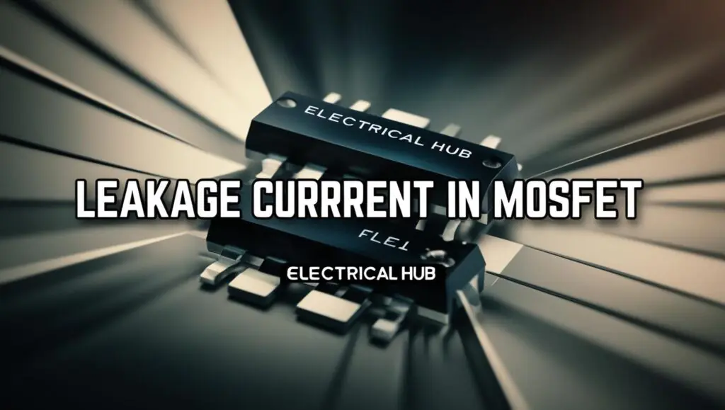 Leakage Current in MOSFET: A Complete Guide 