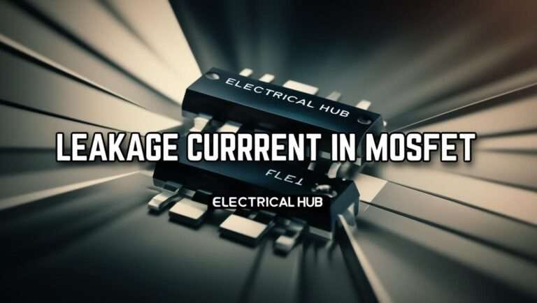 Leakage Current in MOSFET: A Complete Guide