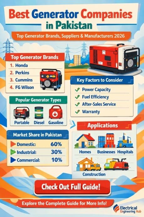 Best Generator Companies in Pakistan – Top Generator Brands, Suppliers & Manufacturers 2026