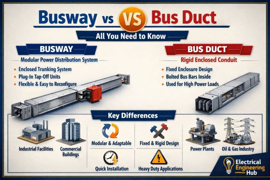 Busway vs Bus Duct All You Need to Know