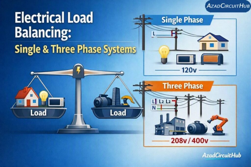 Electrical Load Balancing Single & Three Phase Systems