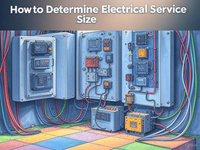 How to Determine Electrical Service Size