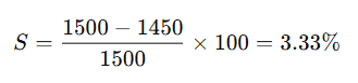 Induction Motor Calculations: Basics and Advanced Concepts 4 Rotor Speed and Slip
