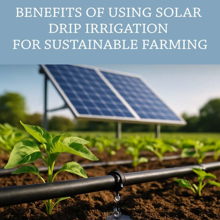 Benefits of Using Solar Drip Irrigation for Sustainable Farming 1 Benefits of Using Solar Drip Irrigation for Sustainable Farming