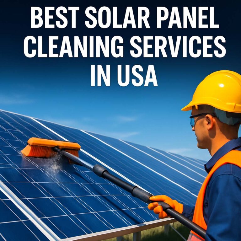 Best Solar Panel Cleaning Services in USA