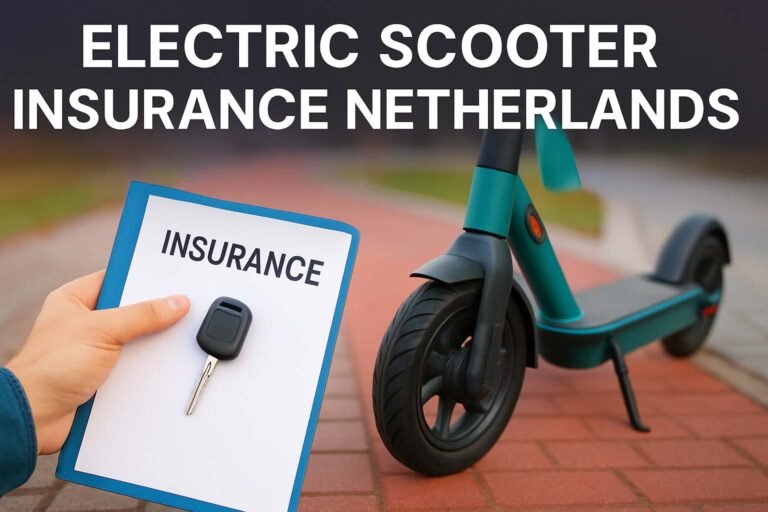Electric Scooter Insurance Netherlands: Everything You Need to Know 1 Electric Scooter Insurance Netherlands: Everything You Need to Know