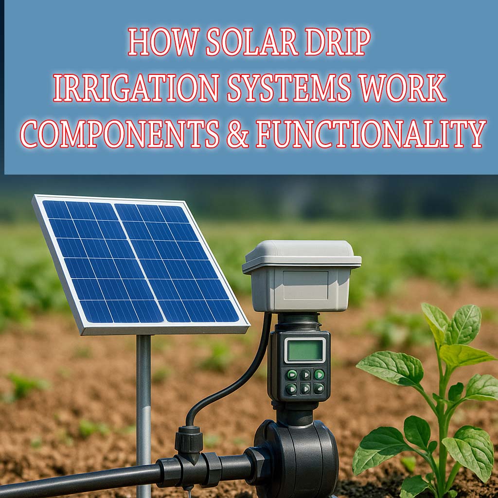 How Solar Drip Irrigation Systems Work: Components and Functionality 1 How Solar Drip Irrigation Systems Work: Components and Functionality
