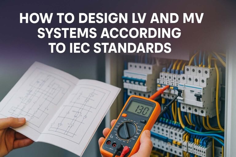 How to Design LV and MV Systems According to IEC Standards 1 How to Design LV and MV Systems According to IEC Standards