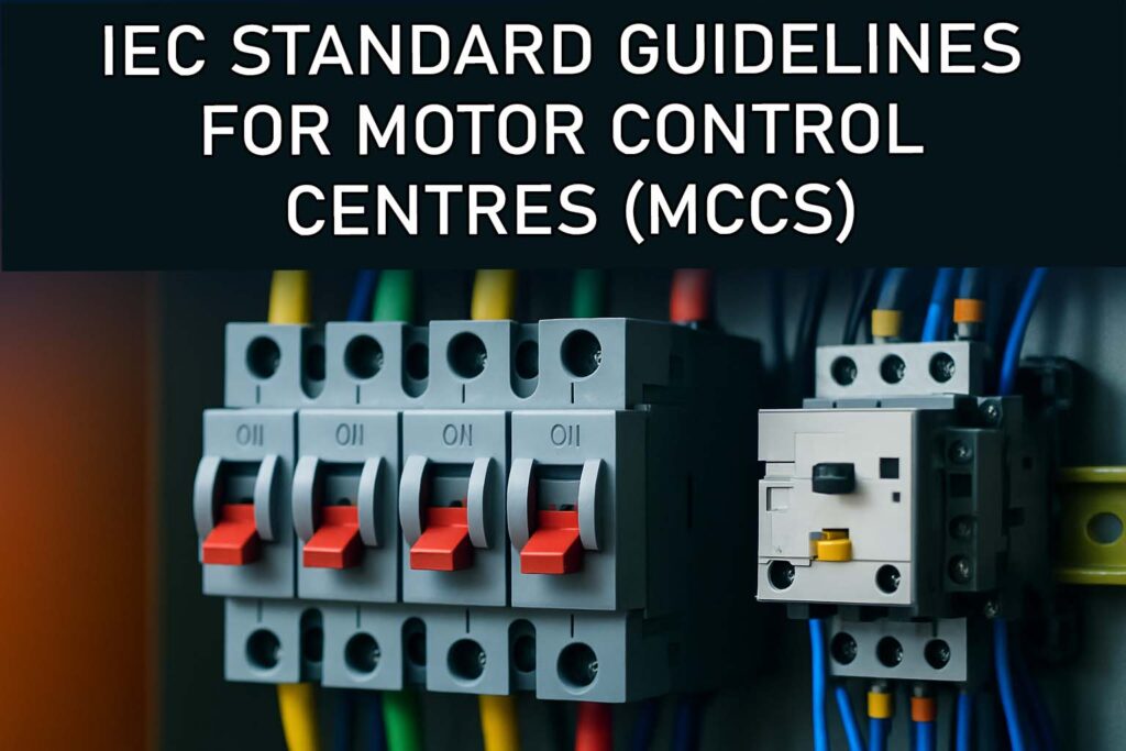 IEC Standard Guidelines for Motor Control Centres (MCCs) 1 IEC Standard Guidelines for Motor Control Centres (MCCs)