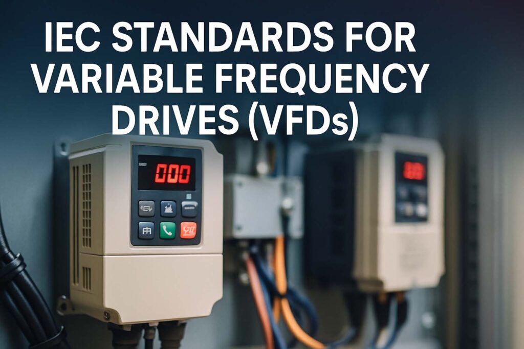 IEC Standards for Variable Frequency Drives (VFDs) 1 IEC Standards for Variable Frequency Drives (VFDs)