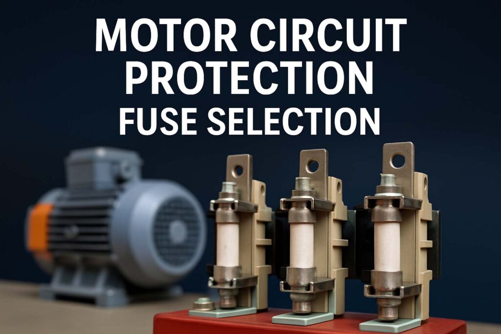 Motor Circuit Protection Fuse Selection 1 Motor Circuit Protection Fuse Selection