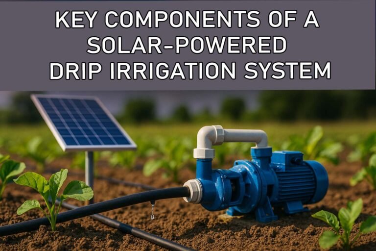 Key Components of a Solar-Powered Drip Irrigation System 1 Key Components of a Solar-Powered Drip Irrigation System