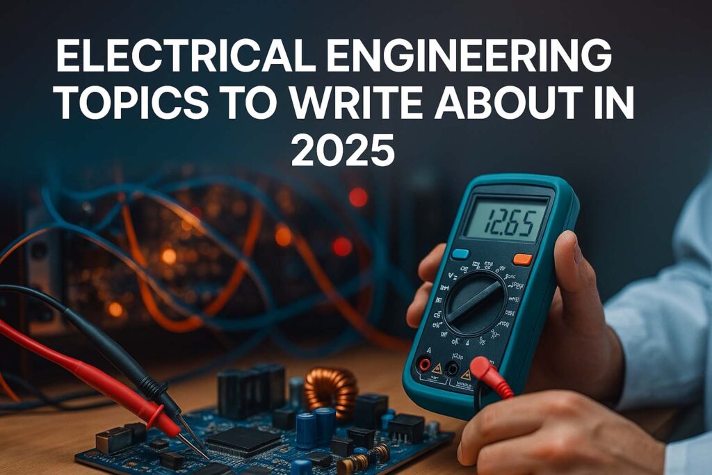 Top 7 Electrical Engineering Topics You Should Write About in 2025 1 Top 7 Electrical Engineering Topics You Should Write About in 2025