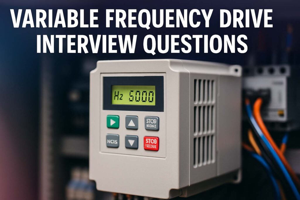Variable Frequency Drive Interview Questions 1 Variable Frequency Drive Interview Questions