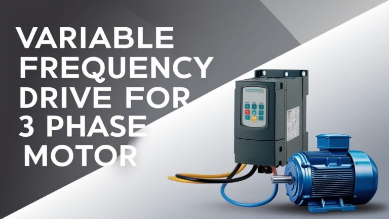 Variable Frequency Drive for 3 Phase Motor