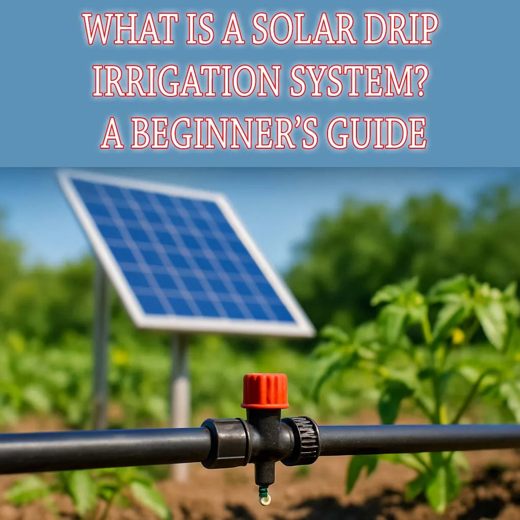 What Is a Solar Drip Irrigation System? A Beginner’s Guide