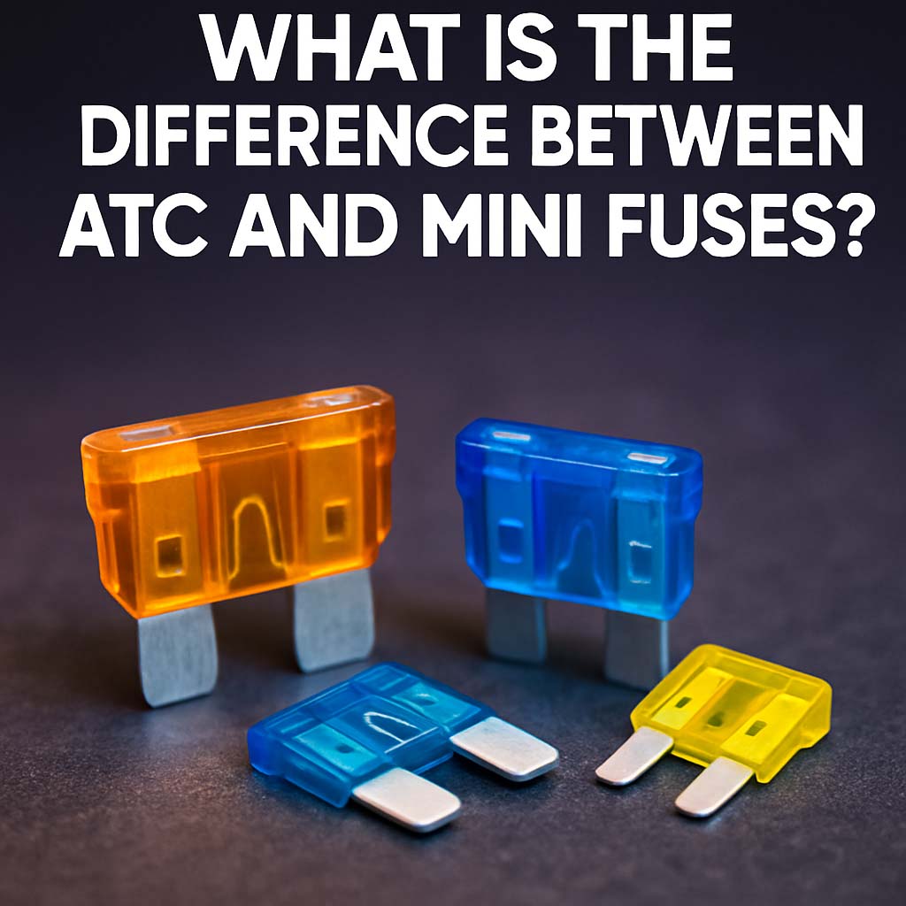 What is the Difference Between ATC and Mini Fuses? 1 What is the Difference Between ATC and Mini Fuses?